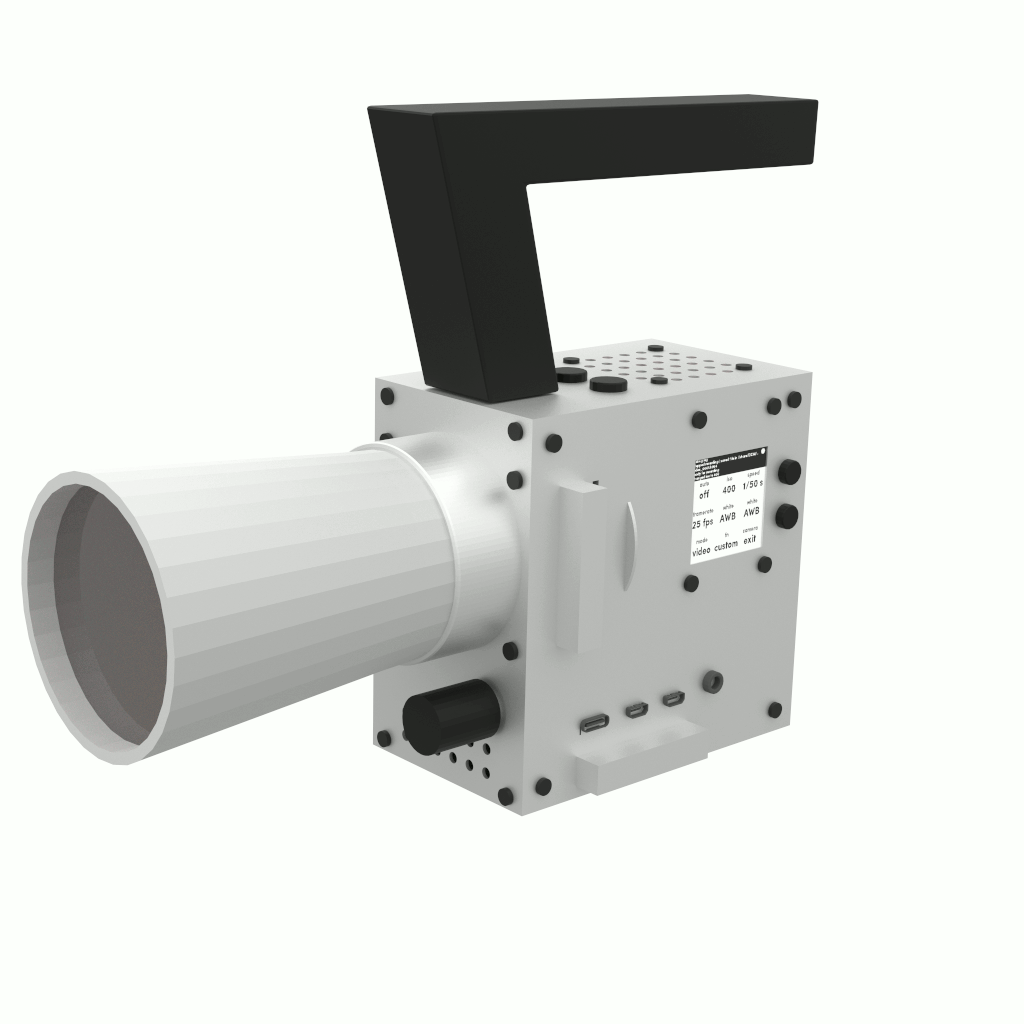 3D turntable animation of camera