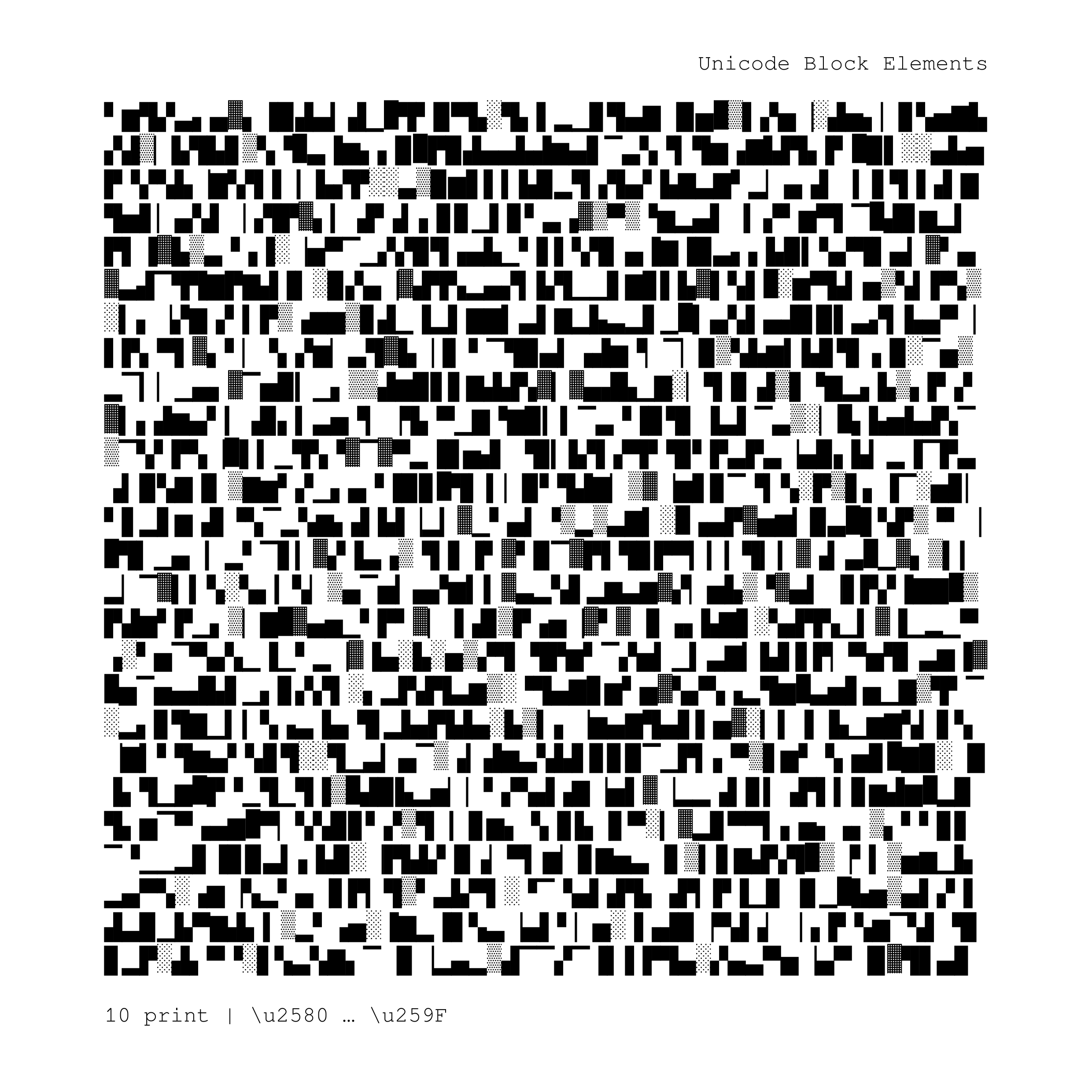 high contrast computergenerated black and white torus in midair in front of black background