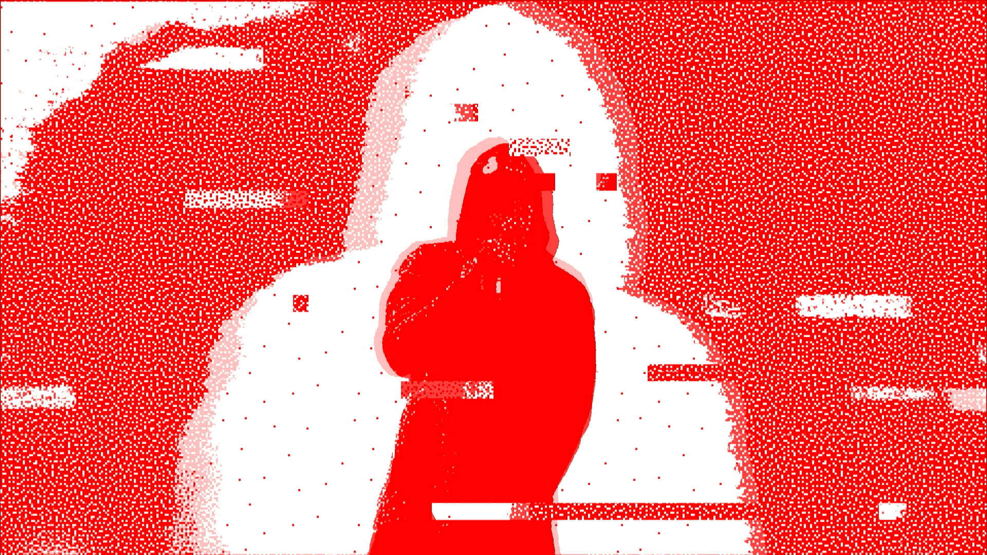 MC 'Dendemann' in stylized red and white