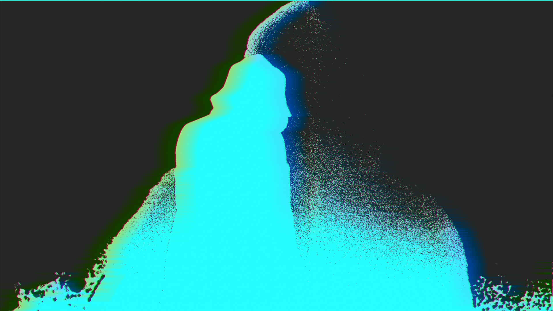 MC 'Dendemann' in stylized cyan and black